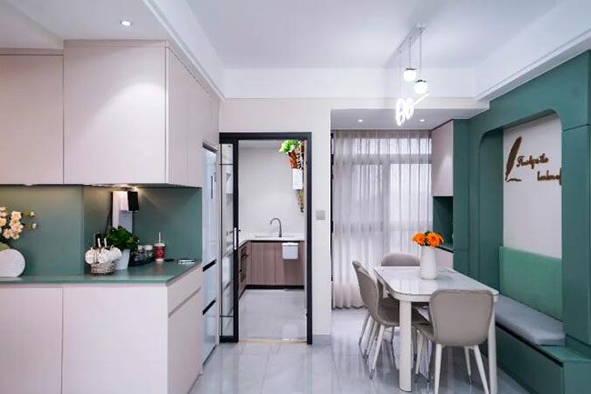 松湖云錦96㎡簡約裝修，與生活對(duì)話，讓家更懂你